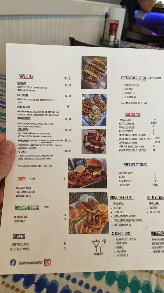 Chelsea's Pandemonium Restaurant & Bar Menu image 3